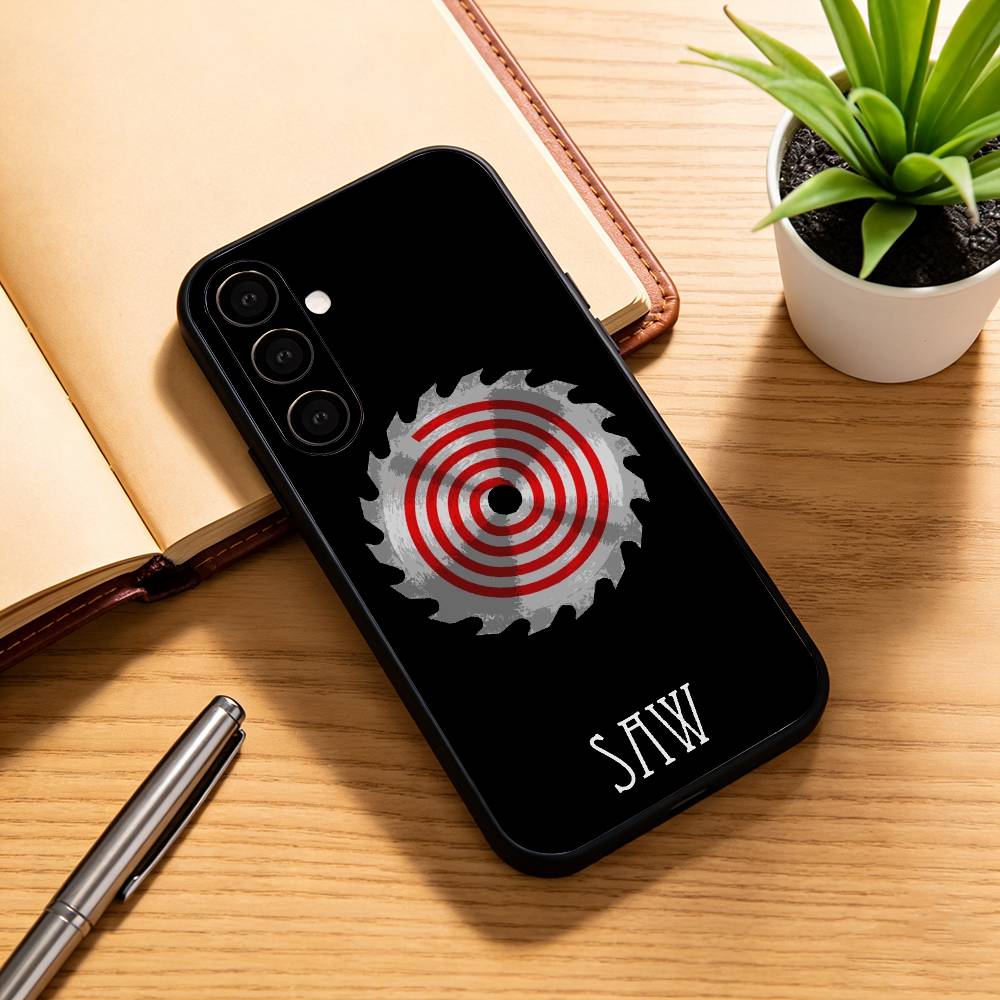 S-Saw Jigsaw-w Чехол для телефона Черный Силиконовый Мягкий Для Samsung Galaxy A73,A72,A71,A70,A53,A52,A51