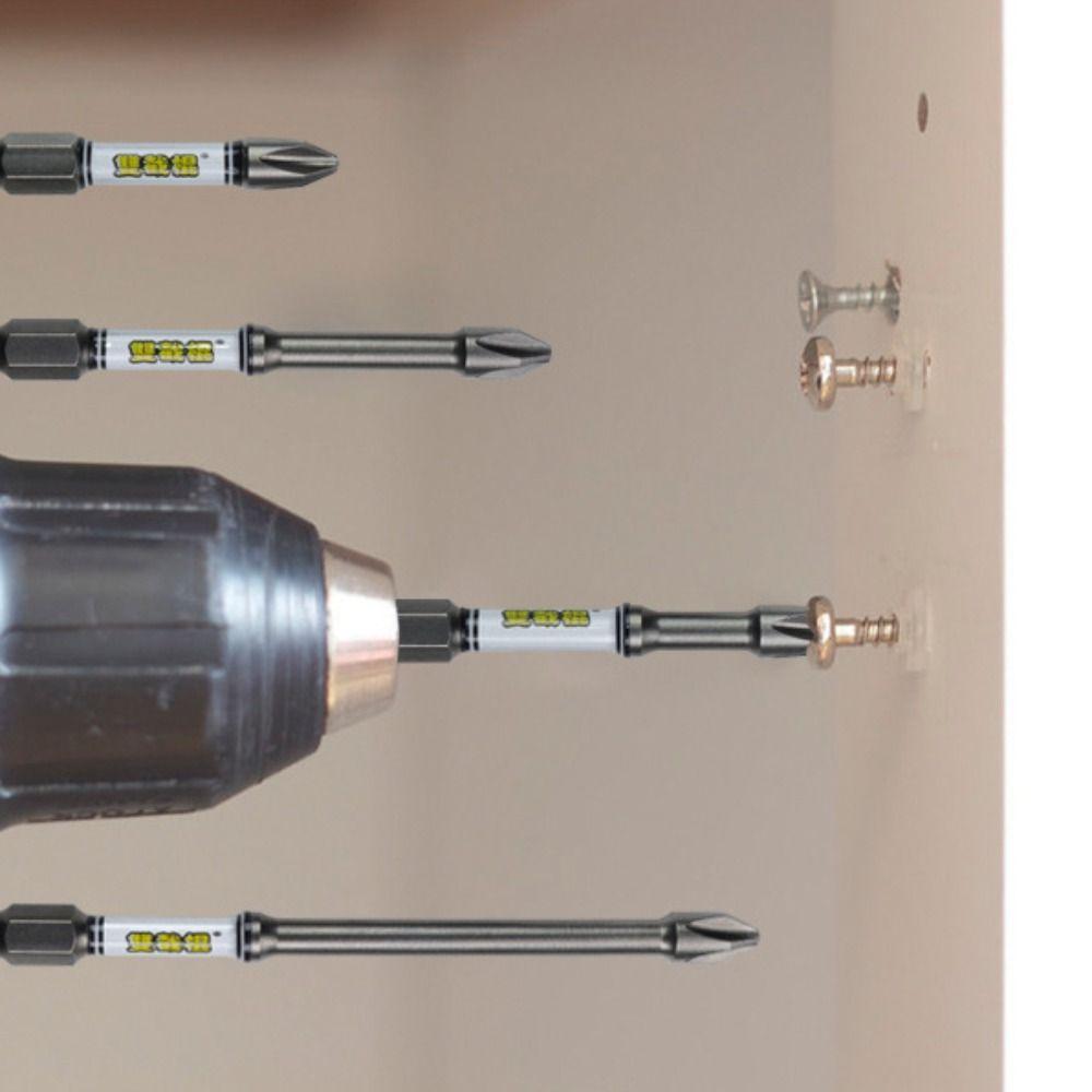 Impact Resistant Driver Bit Wear-resistant Screwdriver Batch Head Portable Phillips Bit