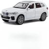 1/32 BMW X5 SUV Alloy Car Model Toy Scale Simulation Off Road Vehicle with Sound Light Pull Back Ornaments Collectibles for Children
