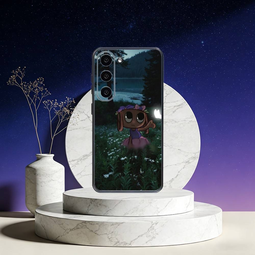 Чехол для телефона B-Bassie для Samsung Galaxy A73, A72, A71, A70, A53, A52, A51, Другие Мягкий черный чехол