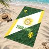 Club Leon Custom Name Beach towels also serve as bath towels summer essential a musthave for the outdoors the beach and the pool