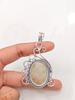 Natural Rutilated Quartz Pendant – 925 Sterling Silver Handmade Pendant, Gift For Her.