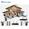 Techage 3-мегапиксельная PTZ-беспроводная система видеонаблюдения, двусторонняя аудиосвязь, Wi-Fi, IP-камера безопасности, 8-канальный P2P NVR, комплект видеонаблюдения, автоматическое отслеживание человека