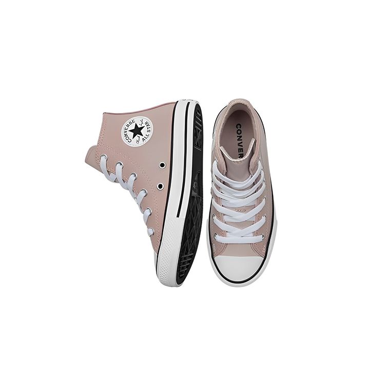 Converse Детские парусиновые кеды Chuck Taylor All Star High Top Детские кроссовки Серые A03211C