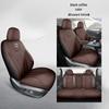 Всесезонные льняные чехлы на сиденья для Hongqi EQM5 Travel Edition EV