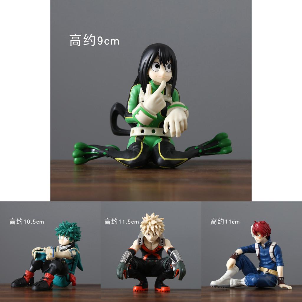 Набор фигурок My Hero Academia из ПВХ с интерактивным дизайном для детей и коллекционеров