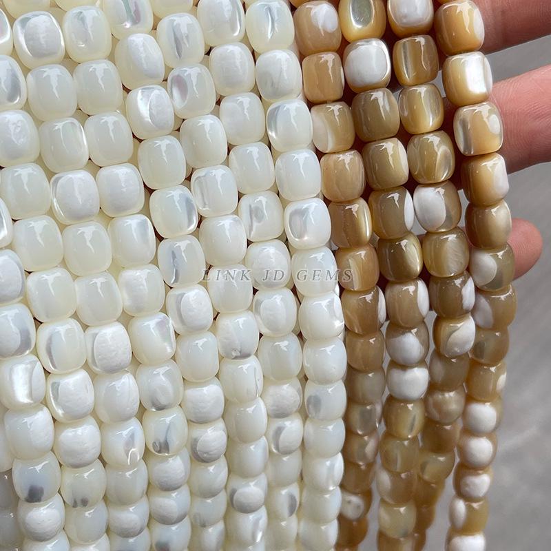 Jingde Jewelry Натуральные бусины из раковины улитки «Лошадиное копыто» - Бочонки и отдельные бусины для DIY ювелирных аксессуаров