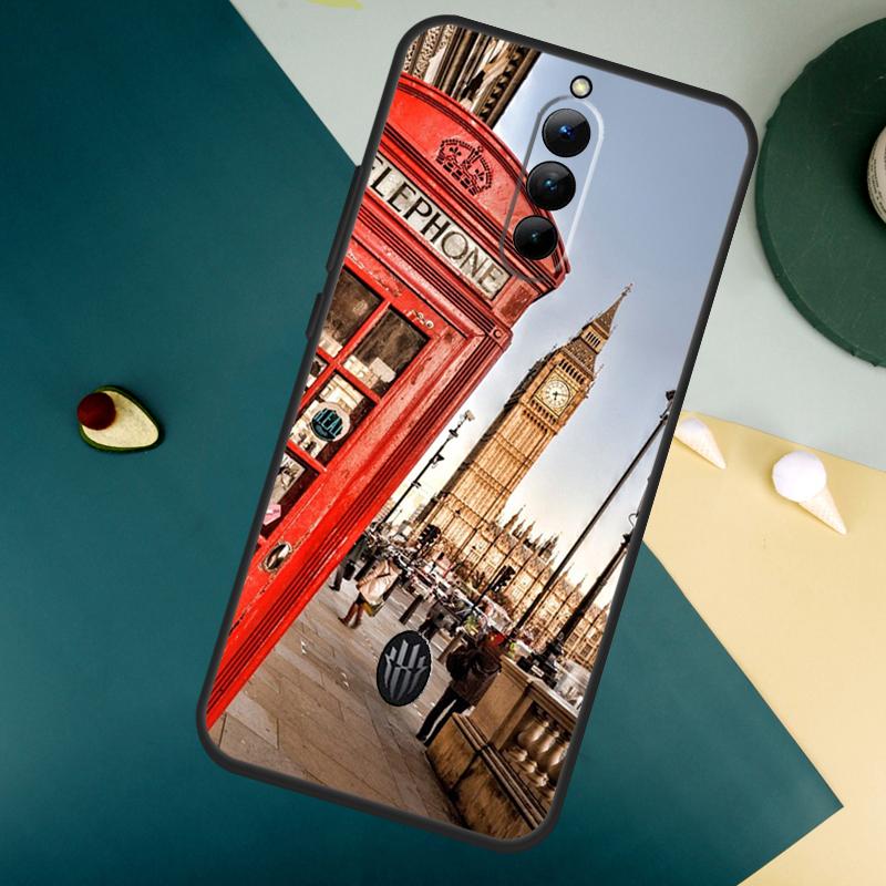 Лондонский Автобус Англия Биг Бен Для ZTE Nubia Red Magic 10 Air 8 9 8S 9S 10S Pro Plus 7 6S 7S Pro Red Magic 11 Pro Plus Чехол
