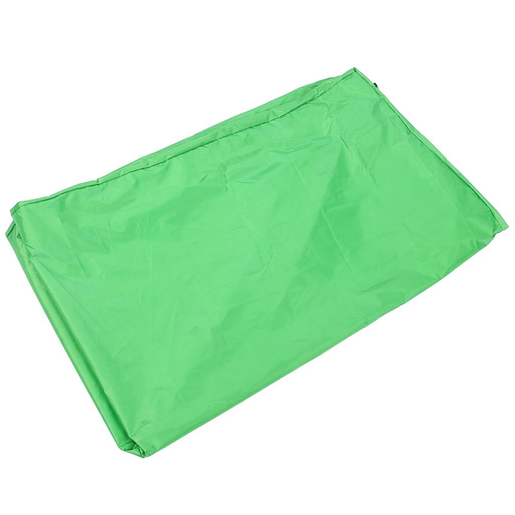 Outdoor Garden Courtyard Waterproof Dust‑Proof Windproof Swing Canopy Cover Accessory Green