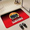 Band S Scorpions Floor Mat Eco Friendly Flannel Doormat Non Slip Odorless Soft Short Plush Indoor Floor Rug