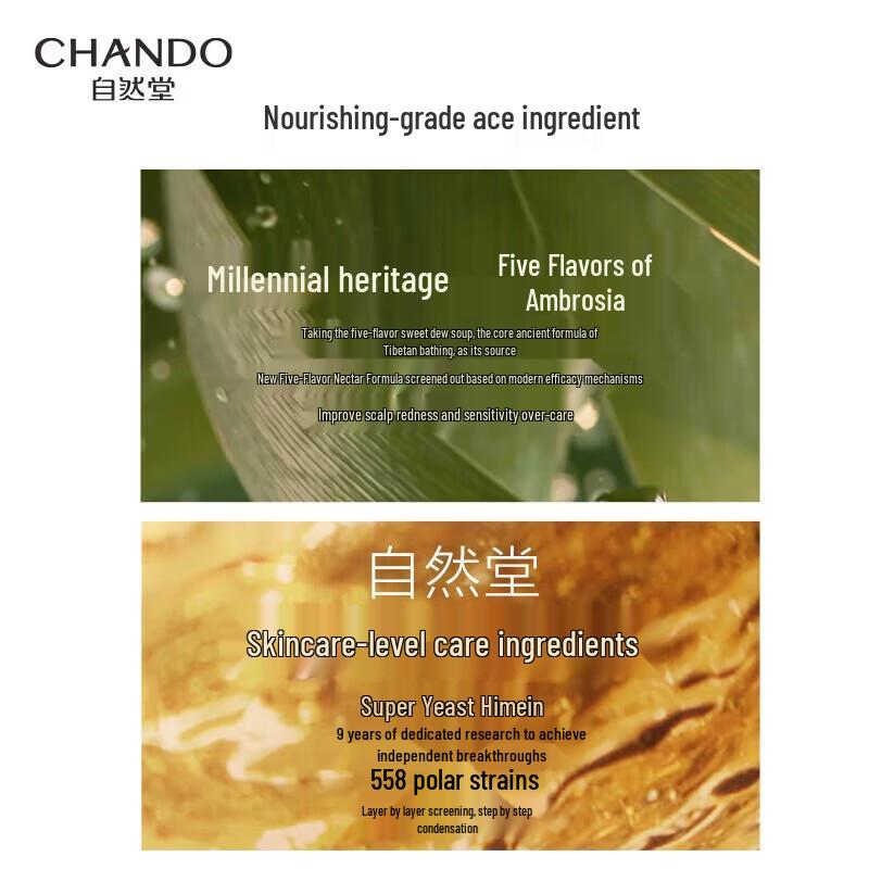 CHANDO Volumizing & Oil Control Scalp Care Shampoo