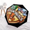 PokeManiacs Pokémon Automatic Open/Close Umbrella, Portable 3-Fold Compact Umbrella for Men & Women, Perfect Gift for Birthday, Christmas Id