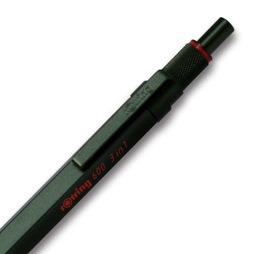 Rotring Multi Pen Camouflage Green 600 3in1 2159368 rOtring Механический карандаш Роскошный пишущий инструмент Канцелярские принадлежности Сделано в Германии Чертежная ручка