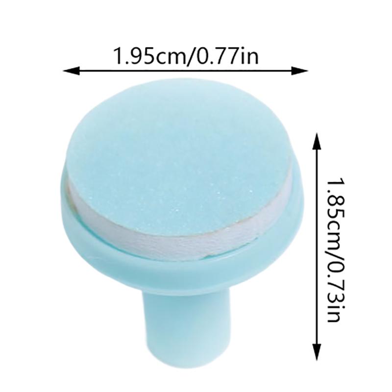 10 шт. Подушечки для детской пилки для ногтей, сменные подушечки для электрического триммера для ногтей, шлифовальные головки для детских ногтей для ребенка, новорожденного, младенца, малыша
