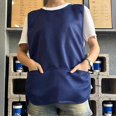 Водонепроницаемый фартук кобблера 2 с глубокими карманами, унисекс, художественный халат для рисования и уборки