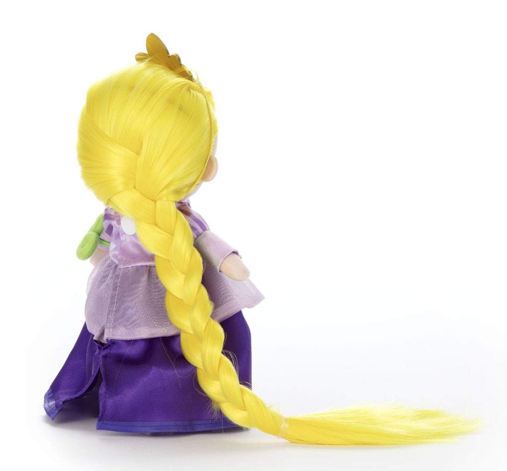 Disney Character My Friend Princess Hair Makeup Plush Doll Deluxe Set Rapunzel On the Tower Rapunzel