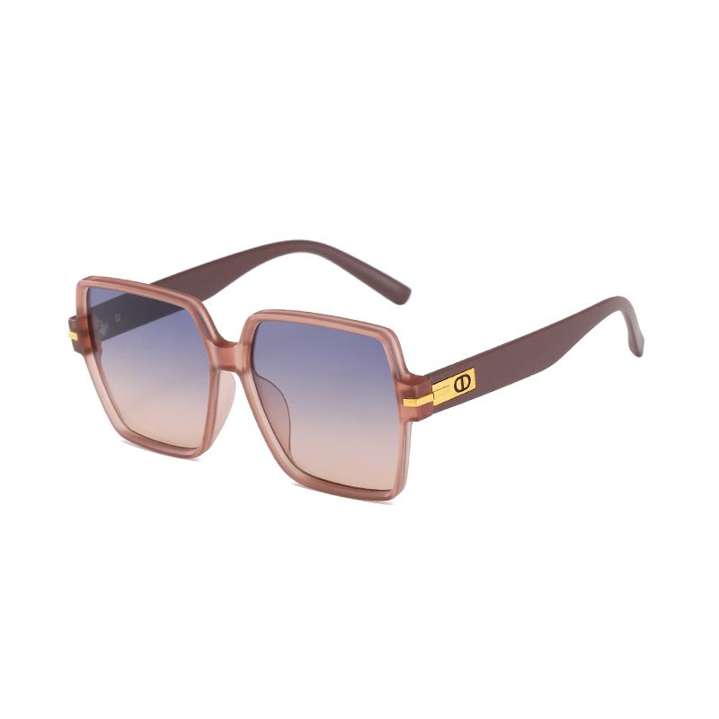 Градиентные квадратные солнцезащитные очки с большой оправой для женщин и мужчин, высокое качество, изысканный роскошный бренд, дорожные очки от солнца для женщин и мужчин, очки UV400