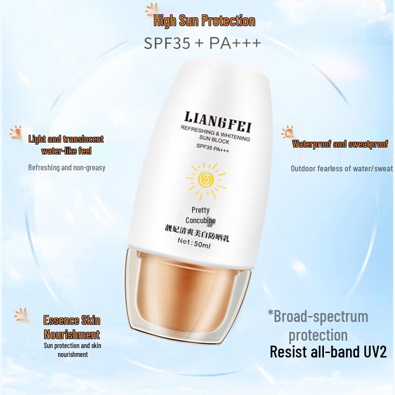 LIANGFEL Refreshing Whitening Sunscreen Lotion SPF35 PA+++