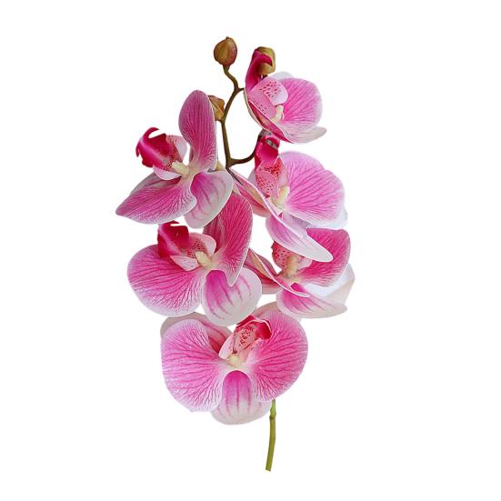 1 шт. 6 головок искусственная бабочка орхидея шелковый цветок домашний декор для свадебной вечеринки