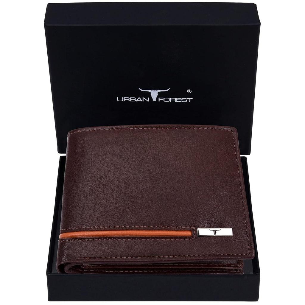 Stag Papaya Leather Wallet for Men