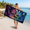 Large Beach TowelColdplay Soft Absorbent Towel Beach Bath Home Use