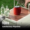 Sanag M7 Portable Bluetooth Dual Wireless Mini 360 HD Surround Sound Rich Stereo IP67 for and Red Speaker, 5.0 Pairing, Speaker, & Bass, 24-Hour