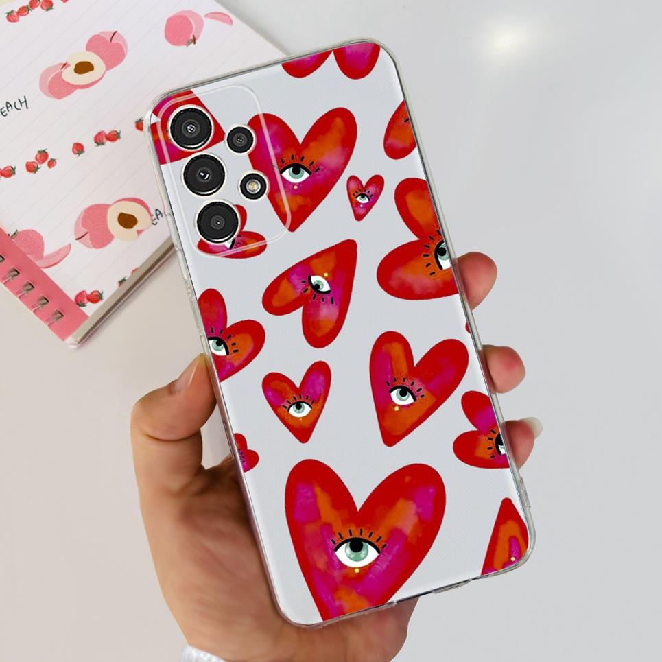 For Samsung A13 M13 M23 M33 Galaxy Case Flowers Butterfly Astronaur Phone Case Back Cover Soft Bumper Samsung Galaxy A13 M23 Bag