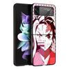 Чехол для Samsung Galaxy Zflip3 Zflip Z Flip 3 5g Z Flip 4 Flip3 Zflip4 Zflip жесткий чехол для ПК Demon Slayer с цветным принтом