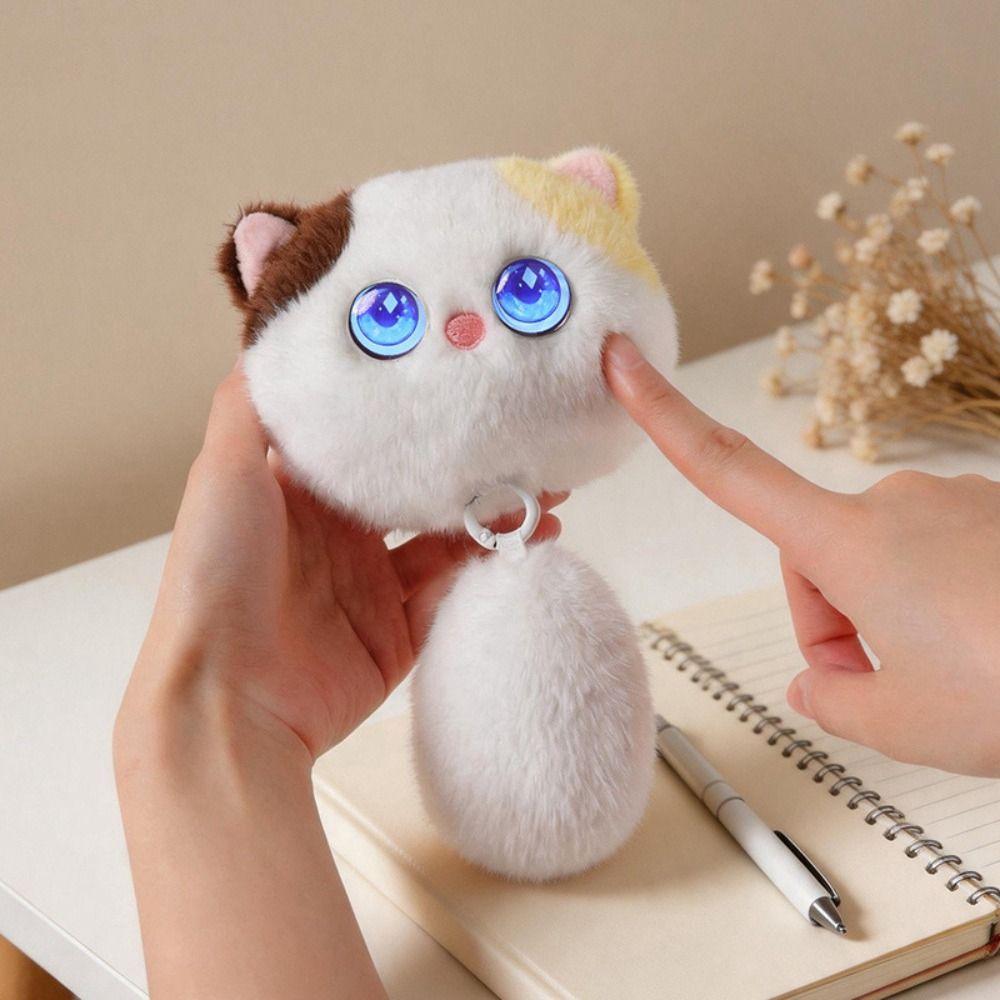 Intelligent Voice Communication AI Cat Plush Toy Voice Chat Toy Pendant Children's Companion Doll