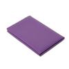 Used 9212 Calvi 7946 Chevre Mysore goatskin bag with gold-stamped logo and purple snap buttons. Excellent condition.