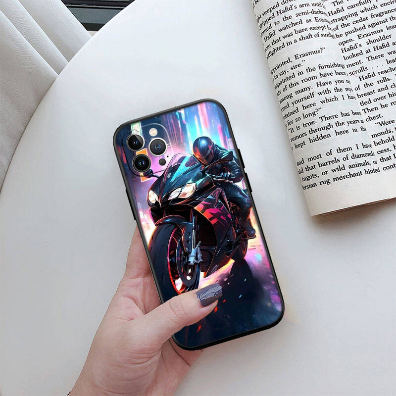 MH92 Чехол-накладка для телефона для мотоспорта для iPhone 7 8 11 12 13 14 15 16 17 16E XS Pro Max XR X SE Air
