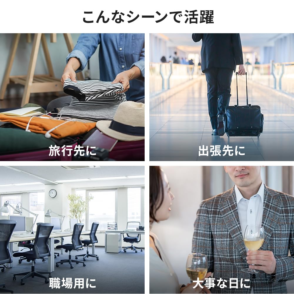 GORILLA Electric Shaver X5 Ultra Lightweight 120g Waterproof Standard IPX7 Small Black 5-Blade Men's GR-T2500BK