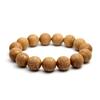 Accessories Sutra Heart Sutra Prayer Beads Sandalwood Sandalwood Laosan Sandalwood Laosan Sandalwood Fragrant Wood Bracelet 15mm [World Carmelo]
