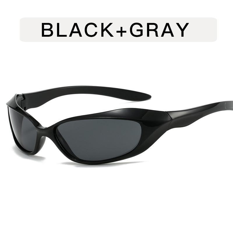 Женские солнцезащитные очки в стиле панк Y2K Стильные антибликовые дизайнерские солнцезащитные очки Женские для сцены Мужские солнцезащитные очки