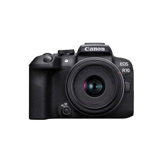Комплект объективов для беззеркальной камеры Canon EOS R10 (РФ-С18-45) Черный APS-C EOSR10-1845ISSTMLK