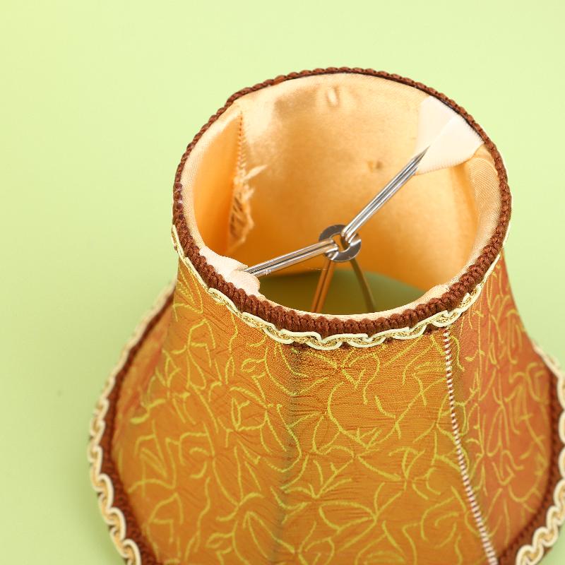 1 шт. Аксессуары для домашнего освещения Тканевый абажур Простой абажур для люстры Чехол-ракушка DIY Декорация