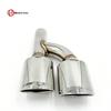 Mercedes W204 C-Class AMG C180-C300 Exhaust Pipe with C63 Quad Tips