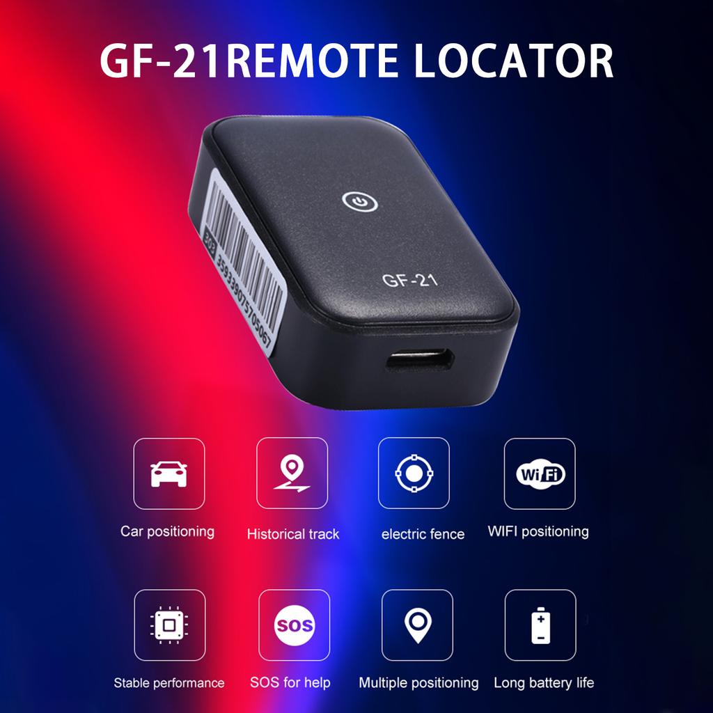 Мини-локатор GF21, многофункциональный GPS-трекер для домашних животных, пожилой автомобиль, анти-потерянный беспроводной сигнал тревоги SOSAA