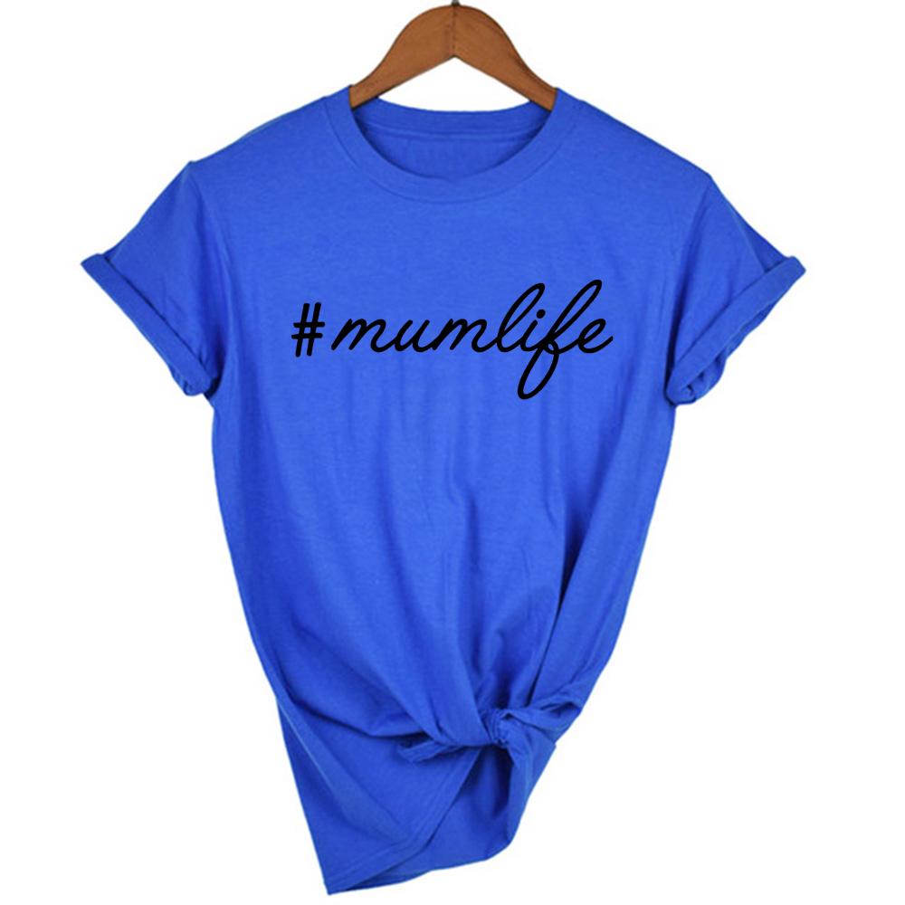 Летняя женская футболка с надписью Mumlife, короткий рукав, круглый вырез, футболка для мамы, женские футболки, мама