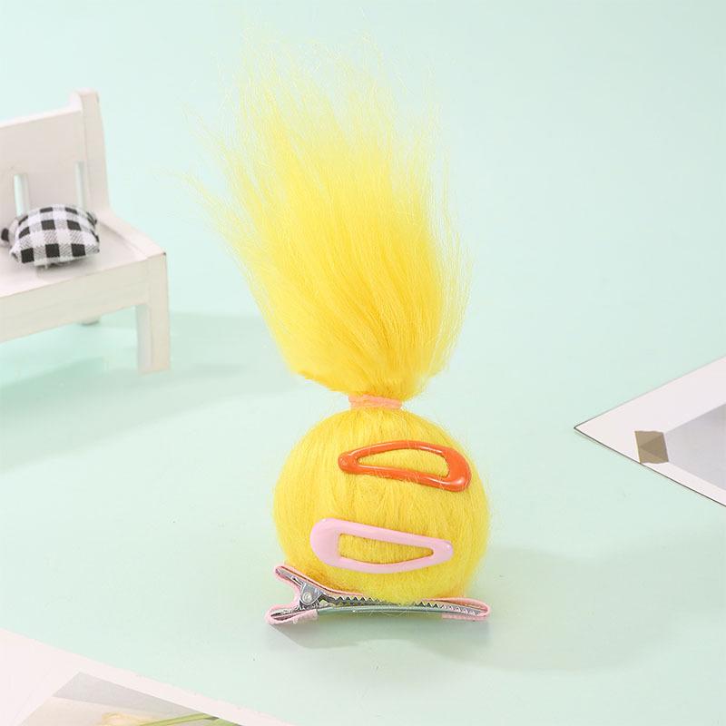 Смешная заколка для волос Милая челка Шпилька для волос Головной убор Сломанная заколка для волос Заколка-утконос Аксессуары для волос Подарок на детский праздник