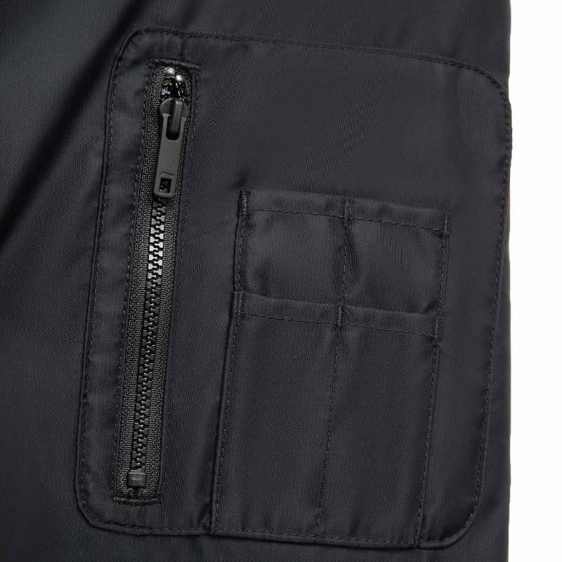 Li Ning Sports Lifestyle Series Casual American Vintage Minimalist Trendy Solid Color Baseball Otgate Spliced Jacket Jacket Unisex Jacket Black AJDV081-4