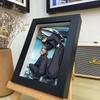 Jujutsu Kaisen Gojo Satoru 3D Painting Anime Geto Suguru Handmade Draw Collect Bedroom Decor Hanging Picture Cute Figure Toys