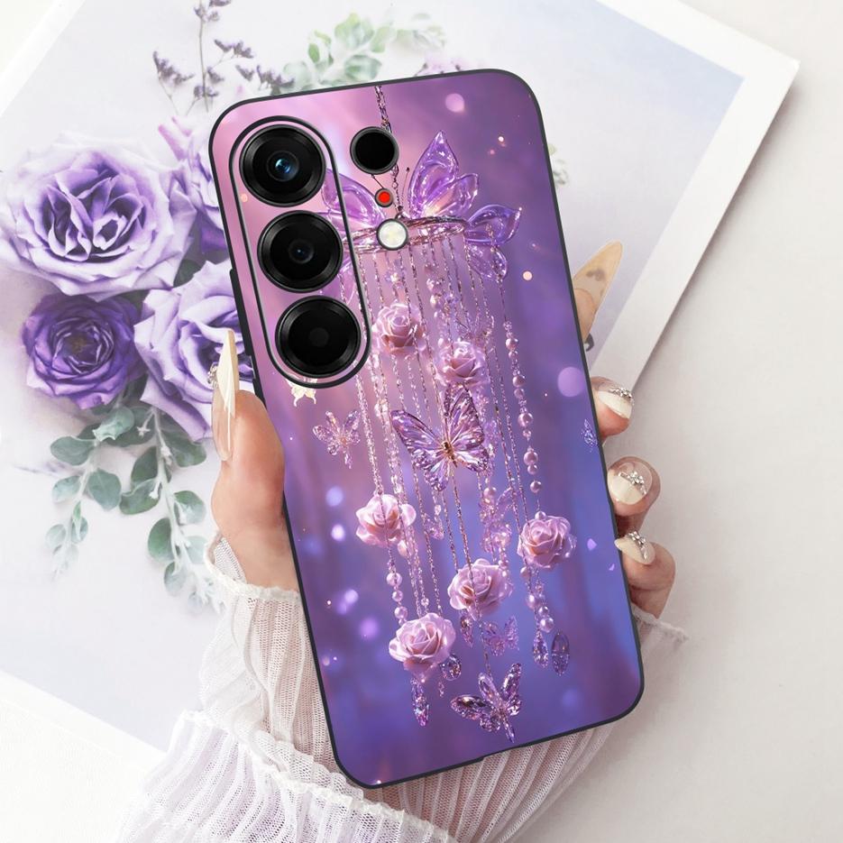 Чехол для Tecno Camon 50 4G CN5 Милый Лев Модный Расписной Чехол Мягкий ТПУ Чехол для Телефона Для Tecno Camon 50 Pro 4G CN5c Camon50 Fundas