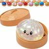 Реалистичная паровая булочка Сжималка Сенсорная игрушка Мягкая игрушка для снятия стресса и декомпрессии для дома, офиса, настольного украшения и подарка