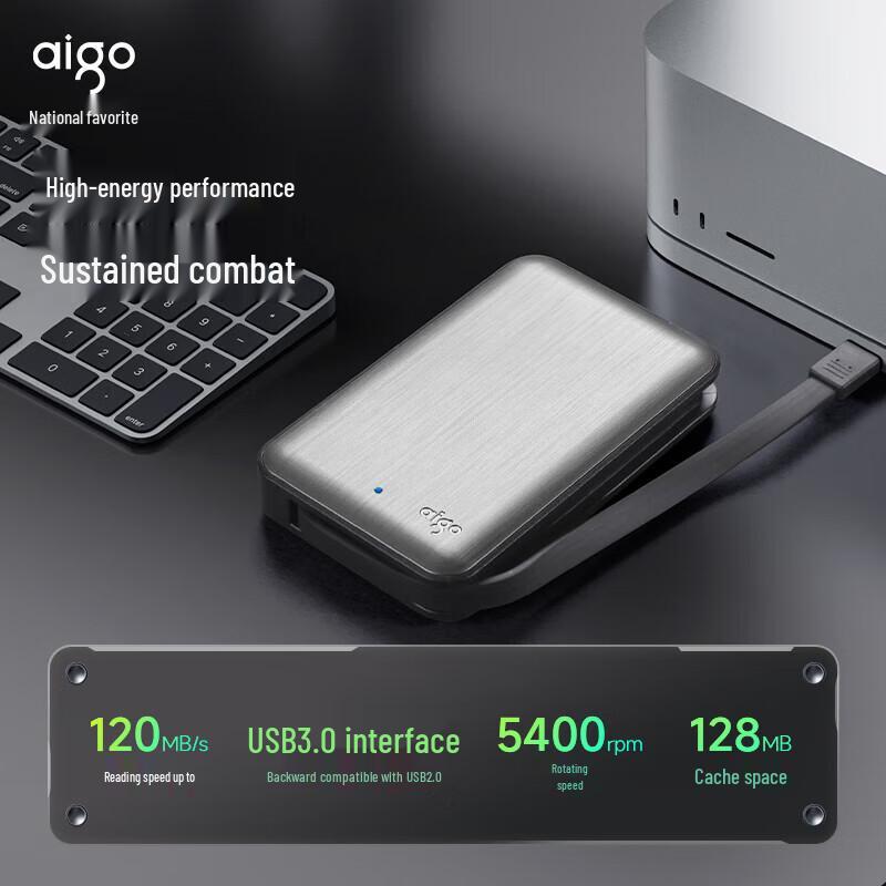 Aigo HD808 Портативный внешний жесткий диск USB 3.0