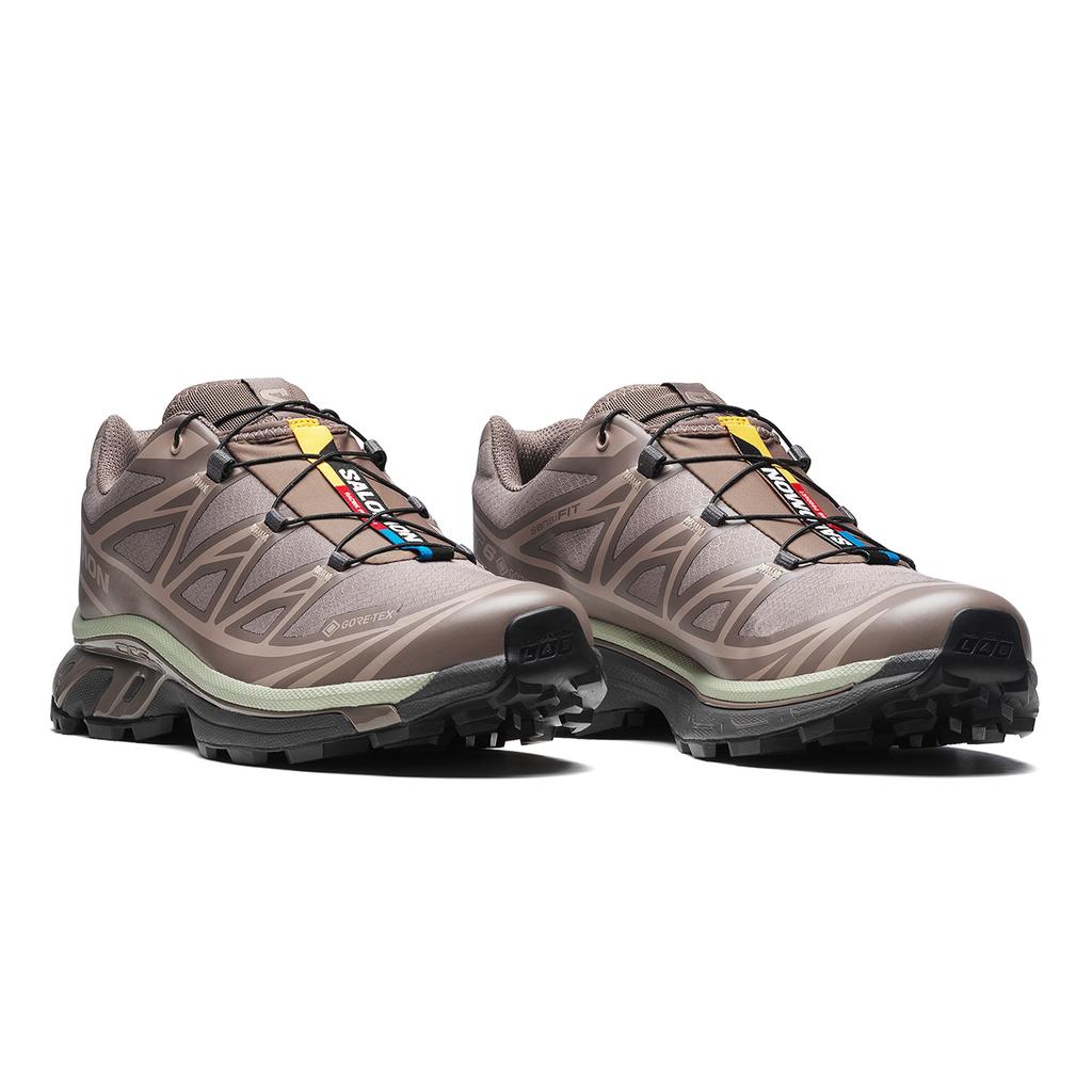 SALOMON Кроссовки XT-6 GORE-TEX Iron Etherea Unisex Серые Морские Водоросли L47732600