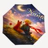 Custom Name The Little Prince Theme Automatic Umbrella, Lightweight & Portable, 8 Rib, Perfect for Outdoor Travel, Birthdays, Christmas, Gifts.