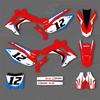 SPACE Custom Motorcycle Graphics Background Decal for HONDA 2014 2015 2016 2017 CRF250R 2013-2016CRF450R Decals Stickers Kits 03