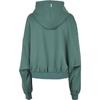 Sweatshirt - Urban Classics - Oversized - Vert - Femme - Col Capuche