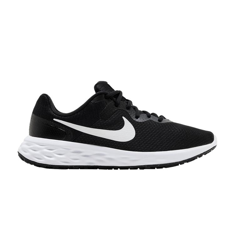 Nike Revolution 6 Черный Белый Железно-серый